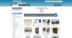 Desktop Screenshot of office-direct.co.za
